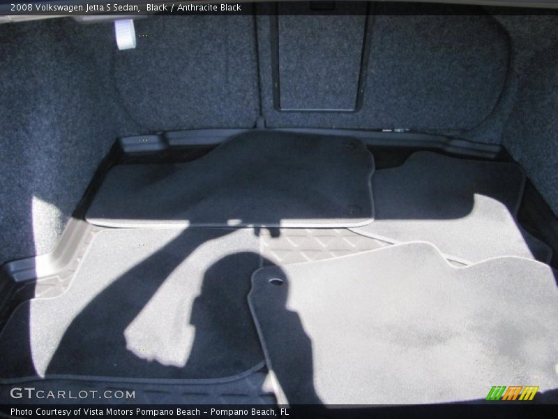 Black / Anthracite Black 2008 Volkswagen Jetta S Sedan