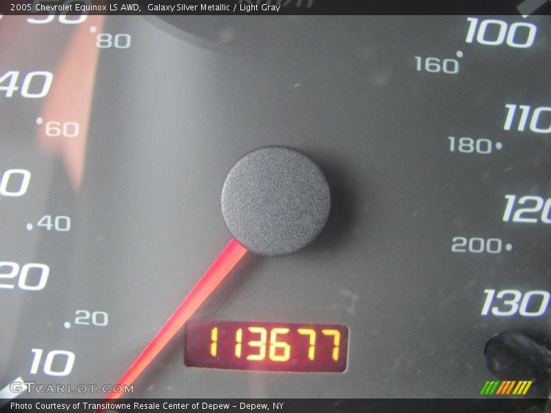 Galaxy Silver Metallic / Light Gray 2005 Chevrolet Equinox LS AWD