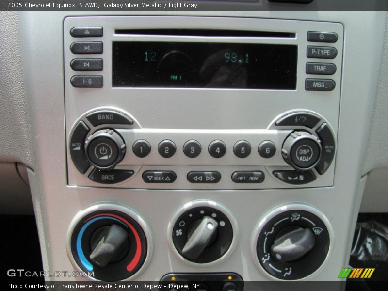 Galaxy Silver Metallic / Light Gray 2005 Chevrolet Equinox LS AWD