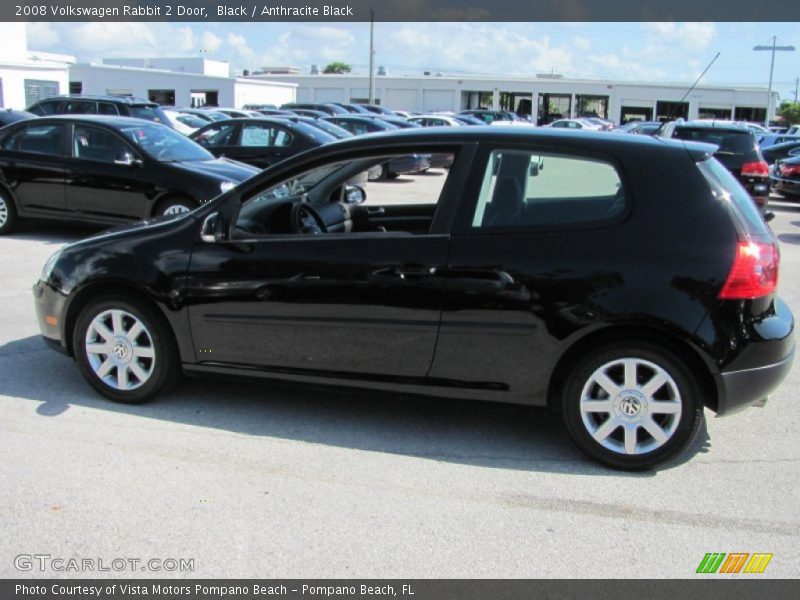 Black / Anthracite Black 2008 Volkswagen Rabbit 2 Door