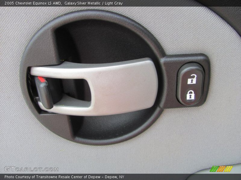 Galaxy Silver Metallic / Light Gray 2005 Chevrolet Equinox LS AWD