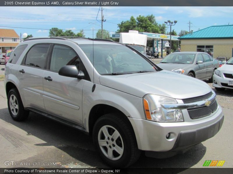 Galaxy Silver Metallic / Light Gray 2005 Chevrolet Equinox LS AWD