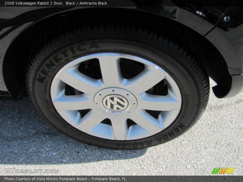 Black / Anthracite Black 2008 Volkswagen Rabbit 2 Door