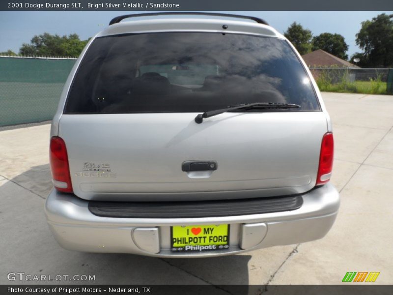 Bright Silver Metallic / Sandstone 2001 Dodge Durango SLT
