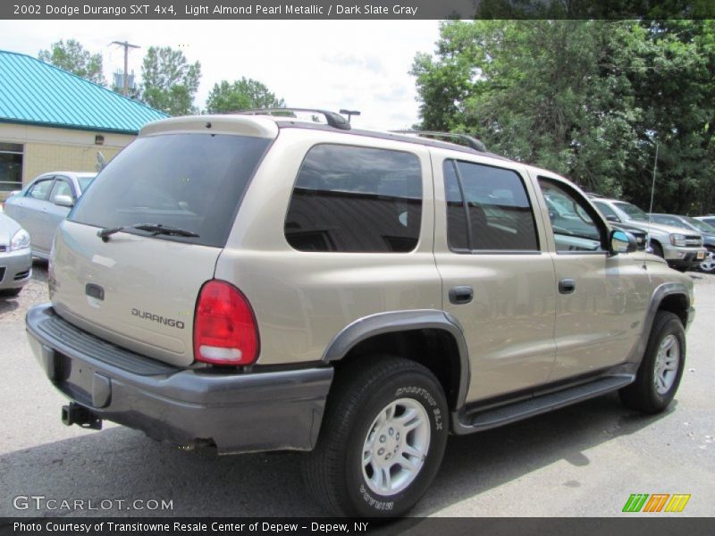 Light Almond Pearl Metallic / Dark Slate Gray 2002 Dodge Durango SXT 4x4