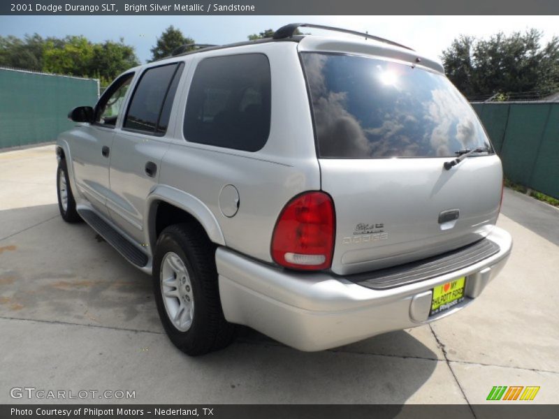 Bright Silver Metallic / Sandstone 2001 Dodge Durango SLT