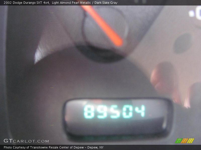 Light Almond Pearl Metallic / Dark Slate Gray 2002 Dodge Durango SXT 4x4