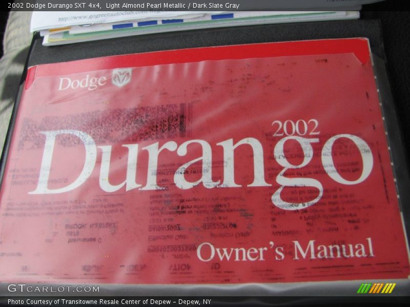 Light Almond Pearl Metallic / Dark Slate Gray 2002 Dodge Durango SXT 4x4