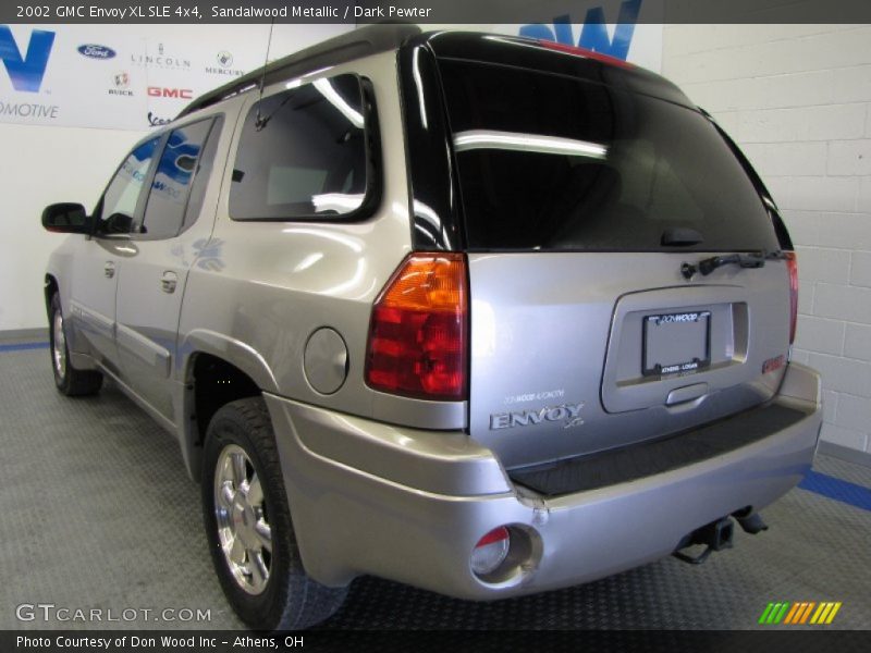 Sandalwood Metallic / Dark Pewter 2002 GMC Envoy XL SLE 4x4