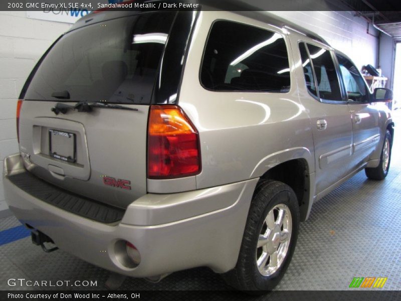 Sandalwood Metallic / Dark Pewter 2002 GMC Envoy XL SLE 4x4