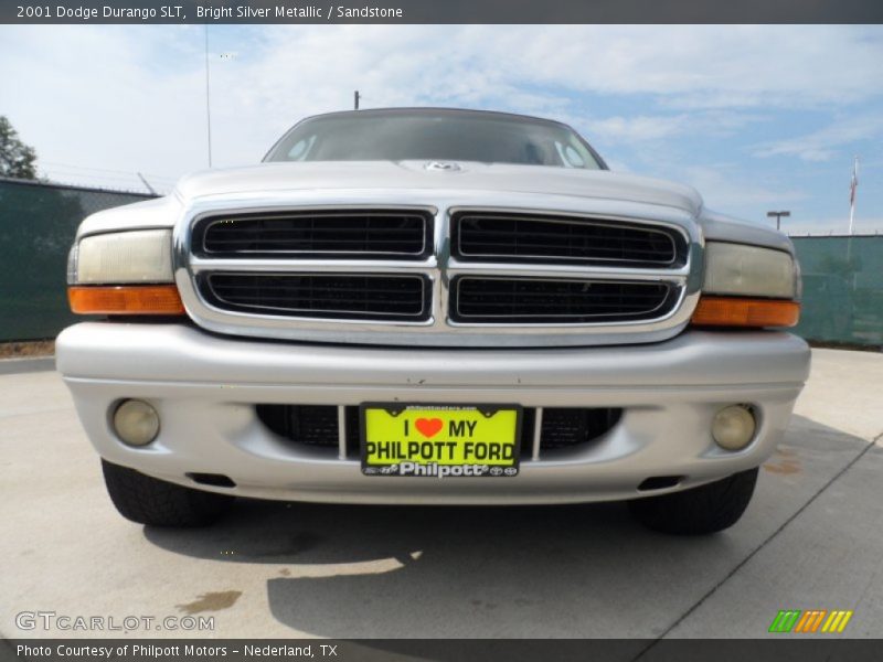 Bright Silver Metallic / Sandstone 2001 Dodge Durango SLT