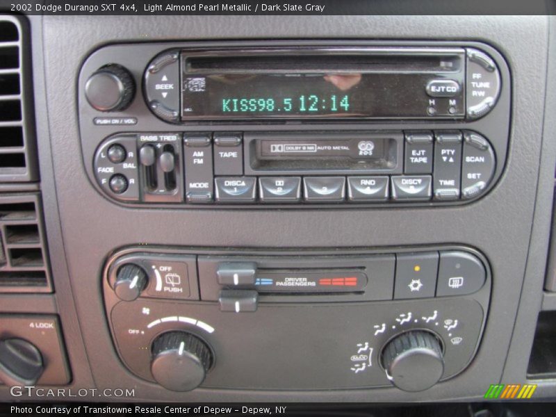 Controls of 2002 Durango SXT 4x4