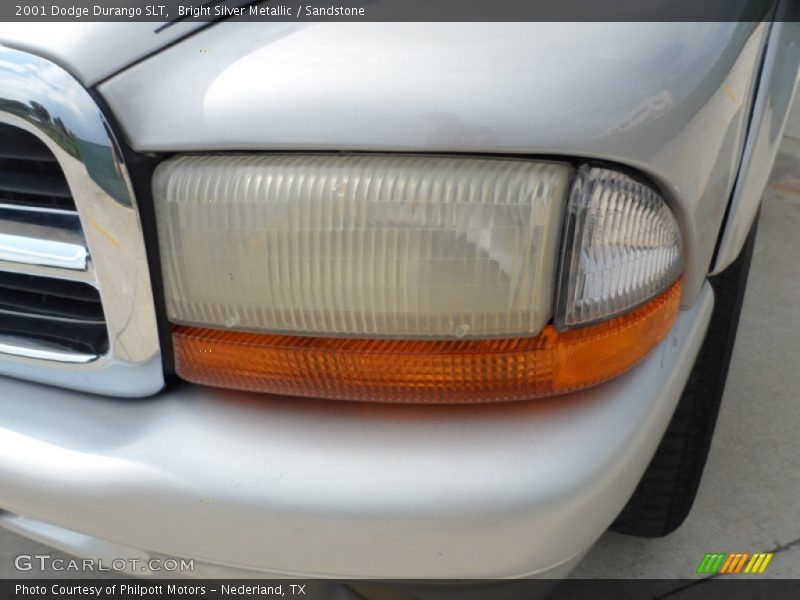 Bright Silver Metallic / Sandstone 2001 Dodge Durango SLT