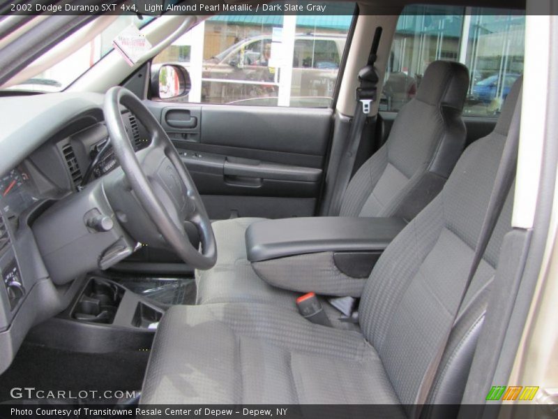 Light Almond Pearl Metallic / Dark Slate Gray 2002 Dodge Durango SXT 4x4