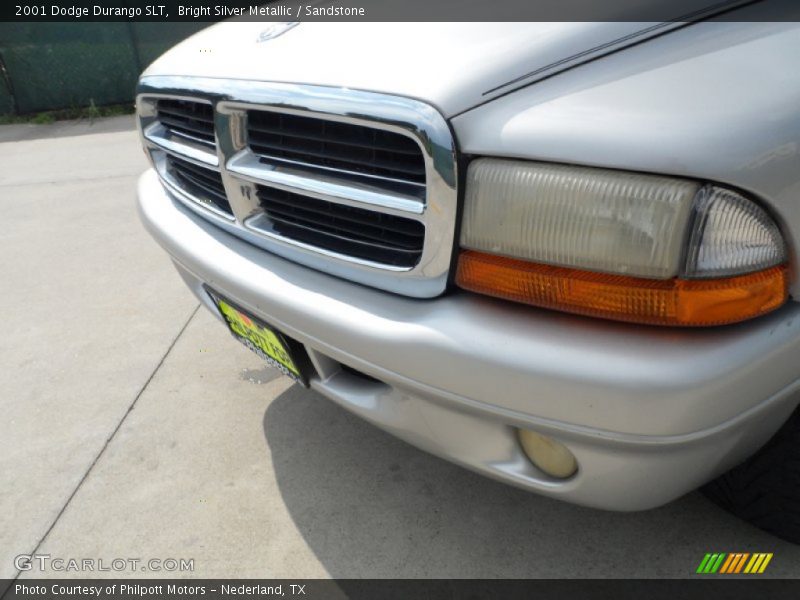 Bright Silver Metallic / Sandstone 2001 Dodge Durango SLT
