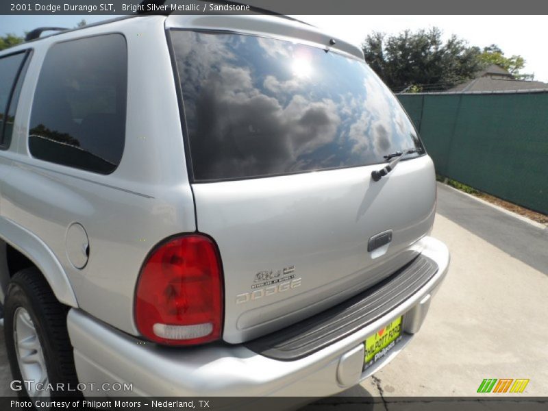 Bright Silver Metallic / Sandstone 2001 Dodge Durango SLT