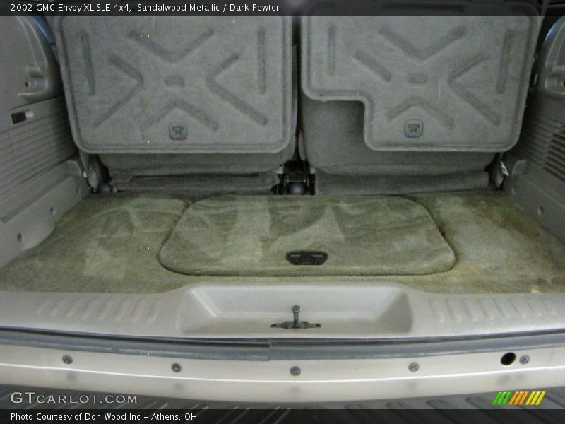 Sandalwood Metallic / Dark Pewter 2002 GMC Envoy XL SLE 4x4