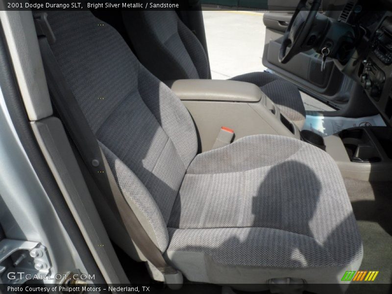 Bright Silver Metallic / Sandstone 2001 Dodge Durango SLT