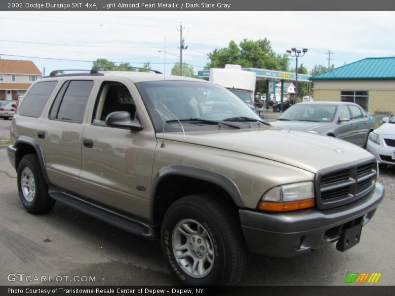 Light Almond Pearl Metallic / Dark Slate Gray 2002 Dodge Durango SXT 4x4