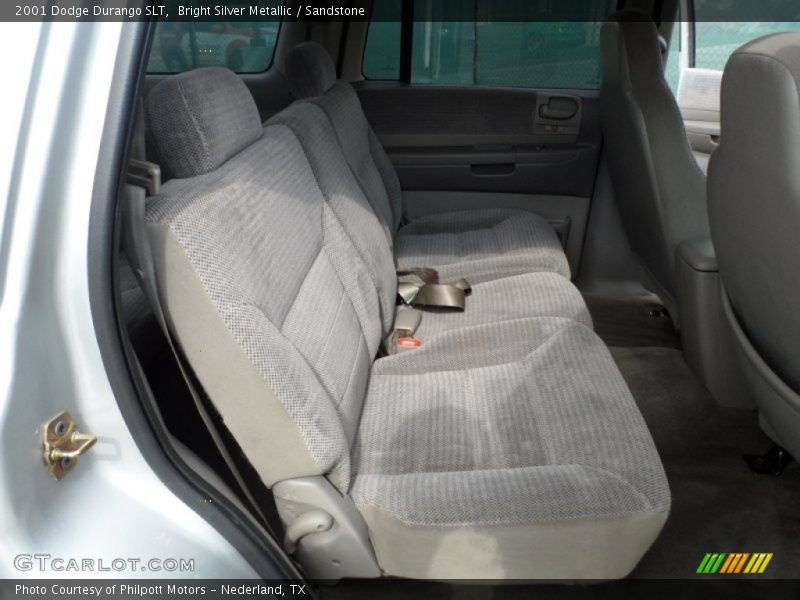 Bright Silver Metallic / Sandstone 2001 Dodge Durango SLT