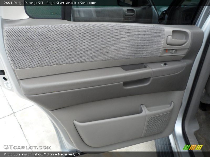 Bright Silver Metallic / Sandstone 2001 Dodge Durango SLT