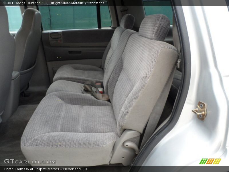 Bright Silver Metallic / Sandstone 2001 Dodge Durango SLT