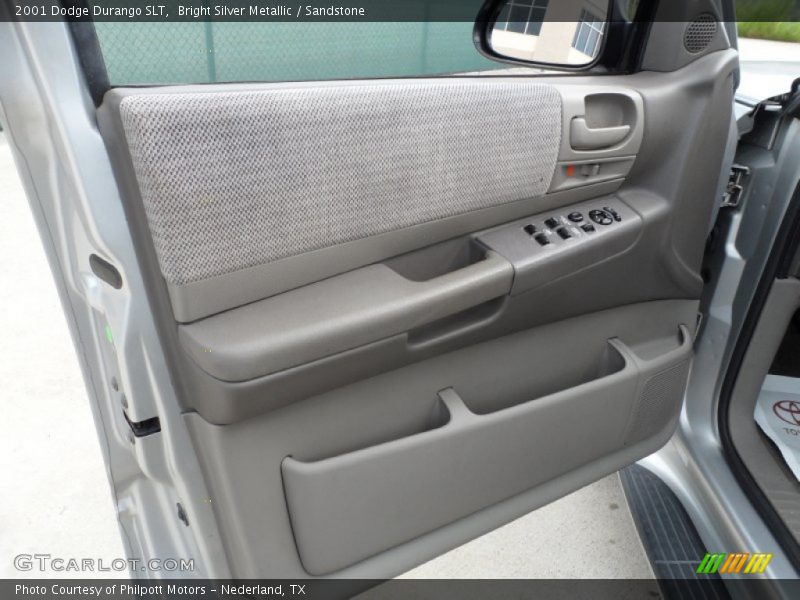 Bright Silver Metallic / Sandstone 2001 Dodge Durango SLT