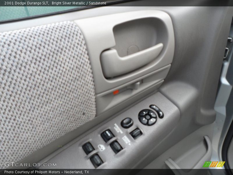 Bright Silver Metallic / Sandstone 2001 Dodge Durango SLT