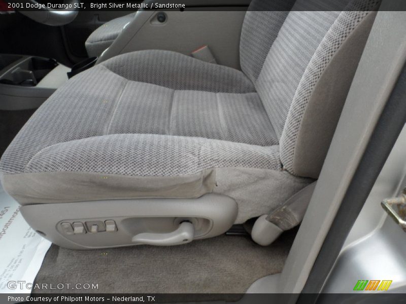 Bright Silver Metallic / Sandstone 2001 Dodge Durango SLT