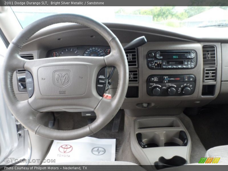 Dashboard of 2001 Durango SLT