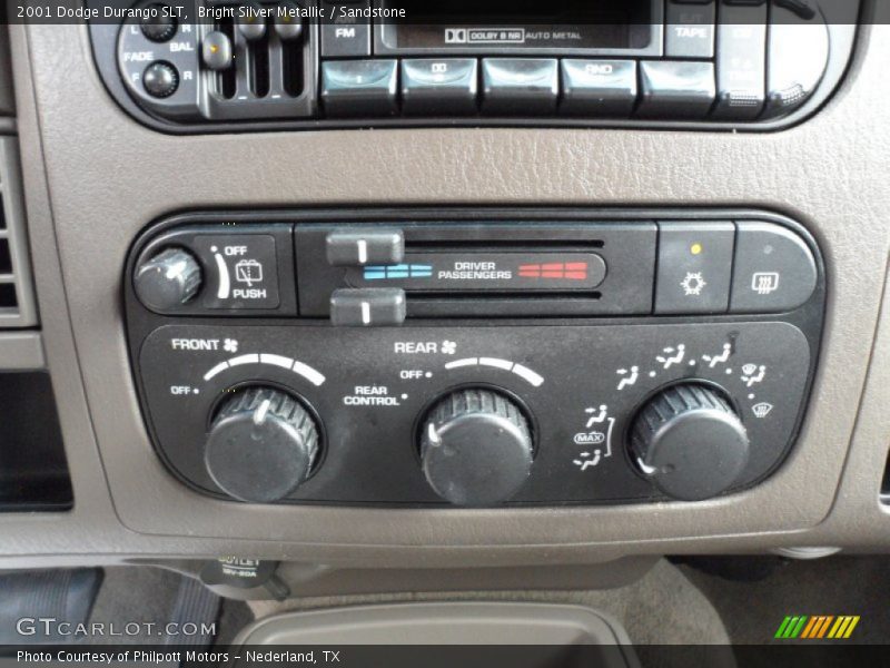 Controls of 2001 Durango SLT