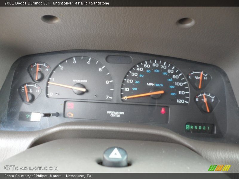  2001 Durango SLT SLT Gauges