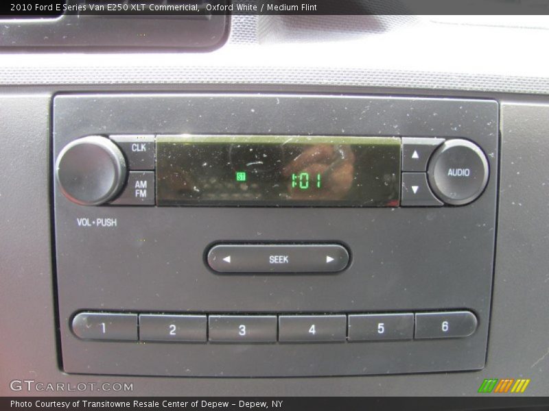 Oxford White / Medium Flint 2010 Ford E Series Van E250 XLT Commericial