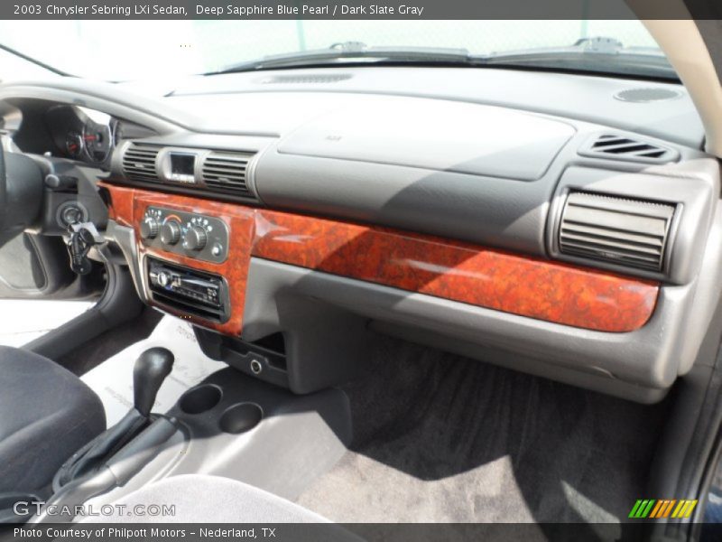 Dashboard of 2003 Sebring LXi Sedan