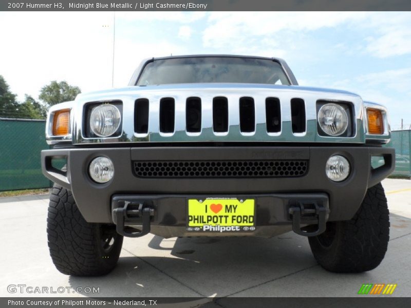 Midnight Blue Metallic / Light Cashmere/Ebony 2007 Hummer H3