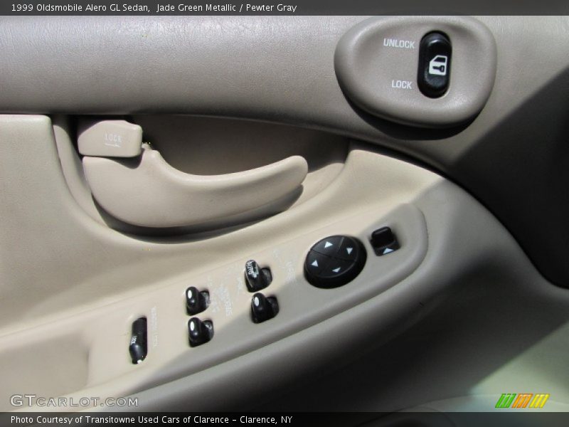 Jade Green Metallic / Pewter Gray 1999 Oldsmobile Alero GL Sedan