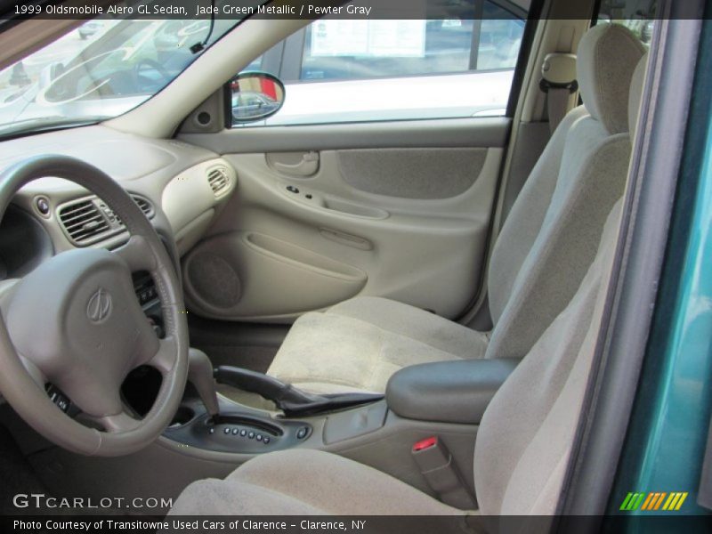Jade Green Metallic / Pewter Gray 1999 Oldsmobile Alero GL Sedan