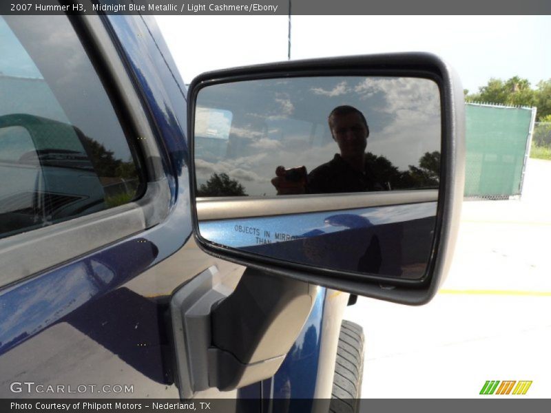 Midnight Blue Metallic / Light Cashmere/Ebony 2007 Hummer H3