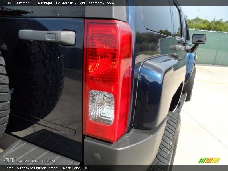 Midnight Blue Metallic / Light Cashmere/Ebony 2007 Hummer H3