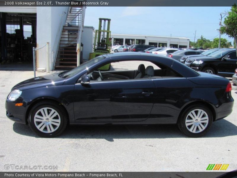 Thunder Blue / Moonrock Gray 2008 Volkswagen Eos 2.0T