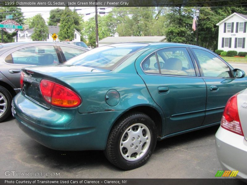 Jade Green Metallic / Pewter Gray 1999 Oldsmobile Alero GL Sedan