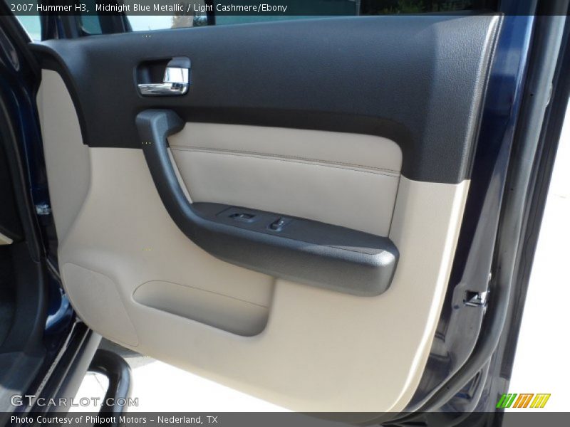 Midnight Blue Metallic / Light Cashmere/Ebony 2007 Hummer H3