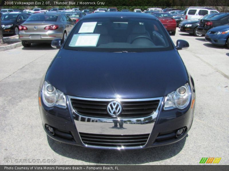 Thunder Blue / Moonrock Gray 2008 Volkswagen Eos 2.0T