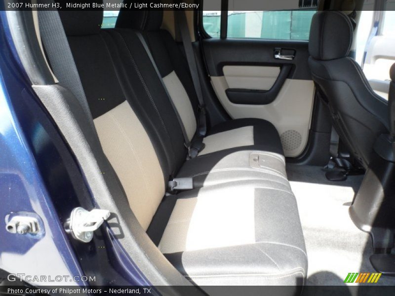 Midnight Blue Metallic / Light Cashmere/Ebony 2007 Hummer H3