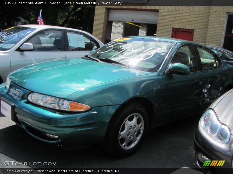 Jade Green Metallic / Pewter Gray 1999 Oldsmobile Alero GL Sedan