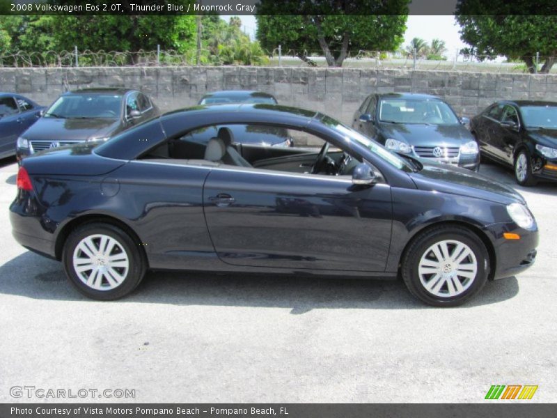Thunder Blue / Moonrock Gray 2008 Volkswagen Eos 2.0T