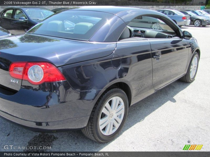 Thunder Blue / Moonrock Gray 2008 Volkswagen Eos 2.0T