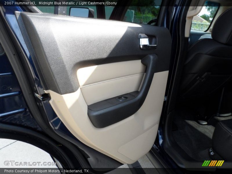 Midnight Blue Metallic / Light Cashmere/Ebony 2007 Hummer H3