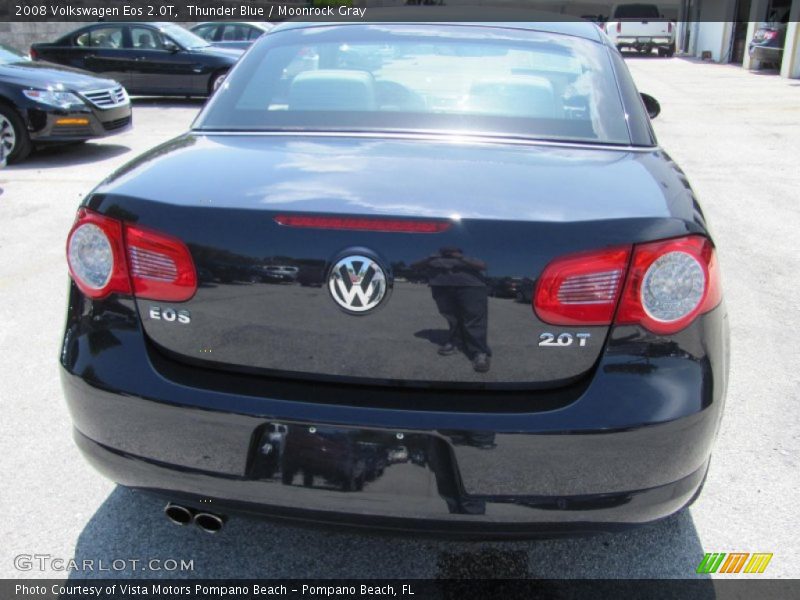 Thunder Blue / Moonrock Gray 2008 Volkswagen Eos 2.0T