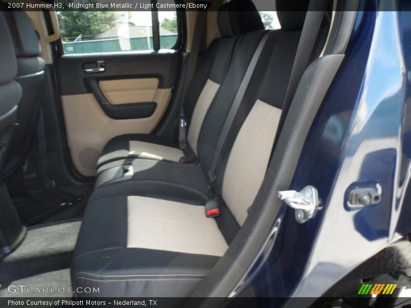 Midnight Blue Metallic / Light Cashmere/Ebony 2007 Hummer H3